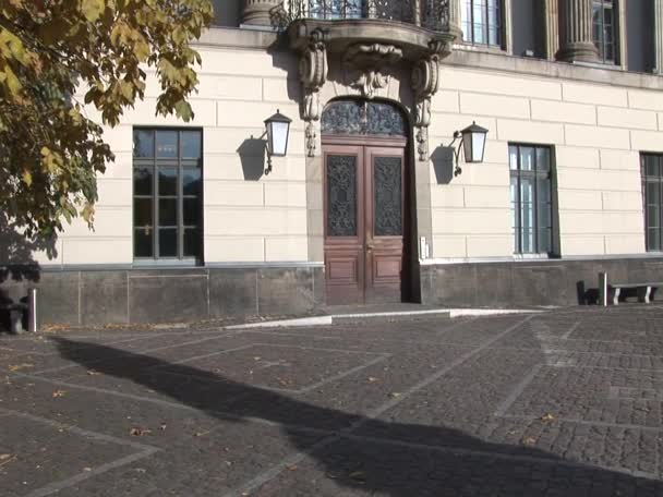 Entrance Hall Main Building Humboldt University of Berlin — Stock Video