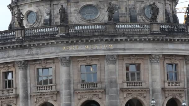 Bode Museum i Berlin — Stockvideo