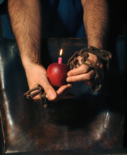 Handcuffed desire — Stock Photo, Image