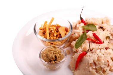 Hint turşusu ile güneyde Hint upma