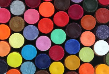 renkli mum mum boya kalemleri için okul sanat