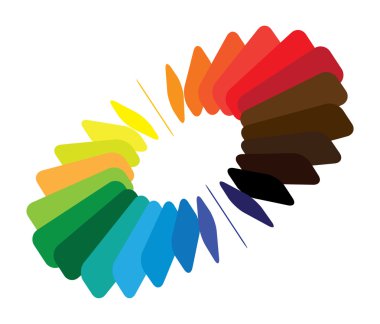Color(colour) tekerlek/fan düzgün yuvarlak bla ile şekillendirme blokları