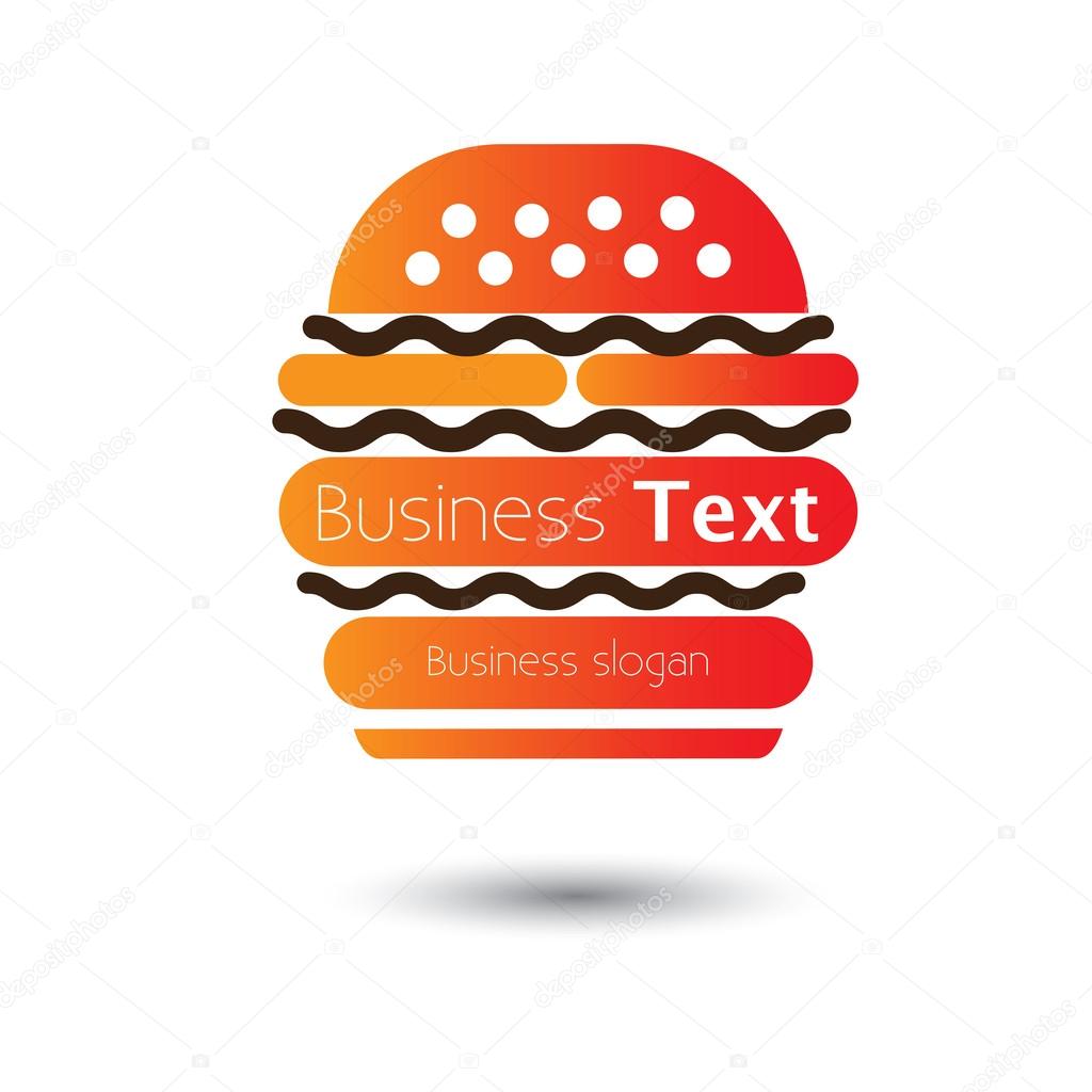 Fast food burger icon for cafes and hotels- vector illustration. The graphic represents burger sign or symbol for hotels, restaurants, inns, motels, food blogs, websites, etc