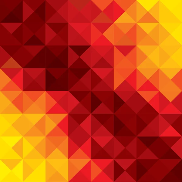 Abstracto colorido vector fondo de naranja, rojo geométrico sha — Vector de stock