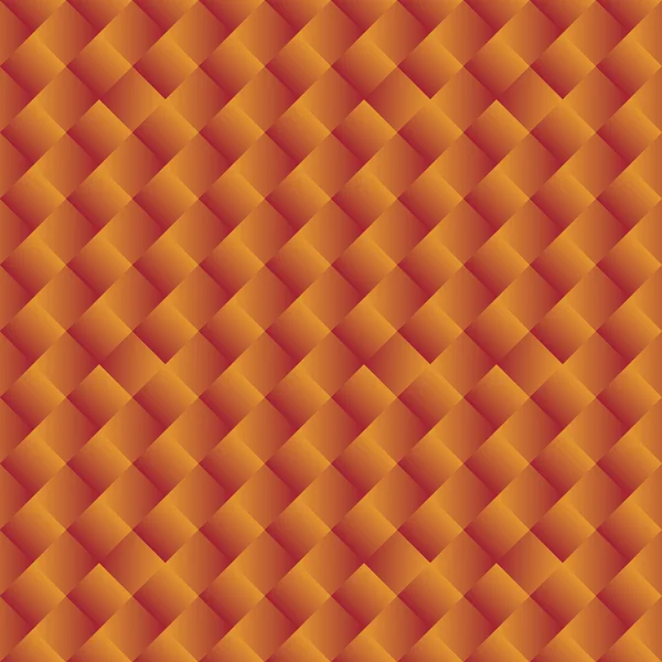 Seamless background of orange yellow geometric shapes - vector g — Stock Vector