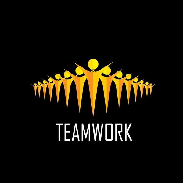 Team, teamwork, community, togetherness - vector concept — Stock Vector