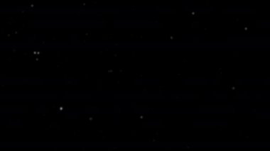 Alfa kanalı ile düşen kar taneleri animasyon döngüsü. Kar örtüsü