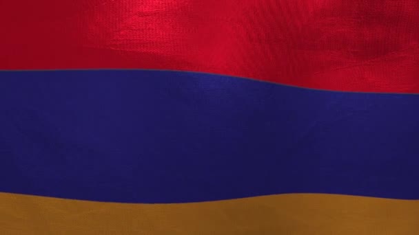 National Flag Armenia Animation — Vídeo de stock