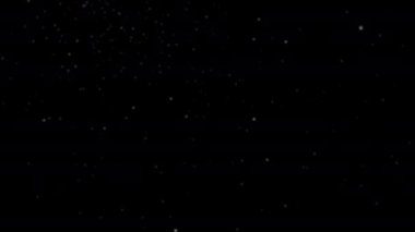 Snowfall overlay with Alpha Channel. Heavy blizzard. Christmas snowstorm. Flake of snow swirling moved by wind.