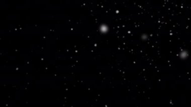 Falling snow animation with Alpha Channel. Christmas Snow 