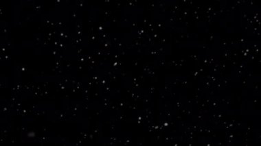 Falling snow animation with Alpha Channel. Christmas Snow