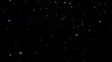 Alfa Channe ile yavaşça düşen karın animasyonu