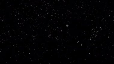 Falling snow animation with Alpha Channel