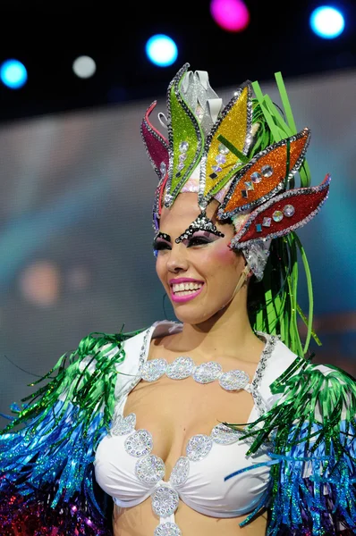 TENERIFE, 4 de março: Personagens e Grupos no Carnaval . — Fotografia de Stock