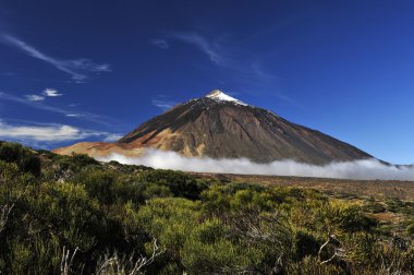Teide yanardağı ileri gelen