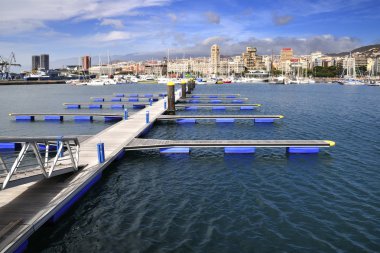 Şehir Merkezi santa cruz de tenerife görünümden Limanı
