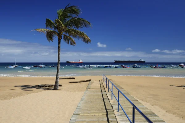 Playa de Teresitas en Tenerife — Foto de Stock