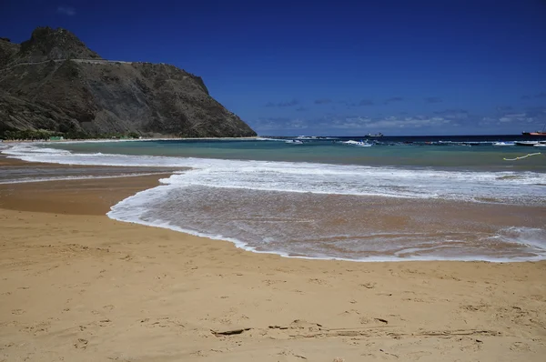 テネリフェ島でテレシタス ビーチ — ストック写真