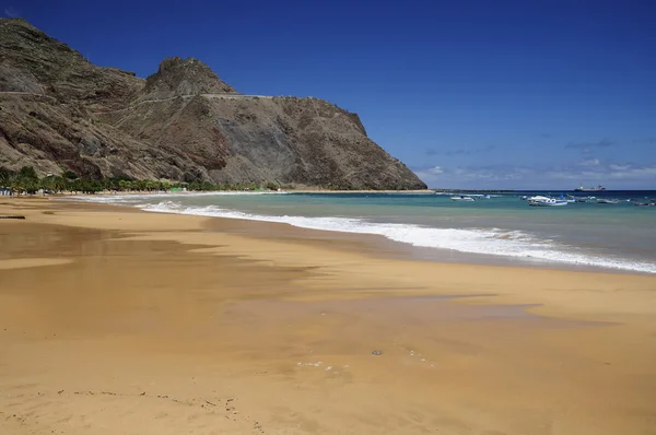 テネリフェ島でテレシタス ビーチ — ストック写真