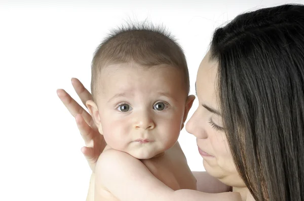 Baby with his mother — Stock Photo, Image