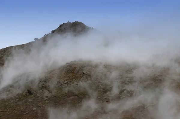 Fog on the mountain — Stock Photo, Image