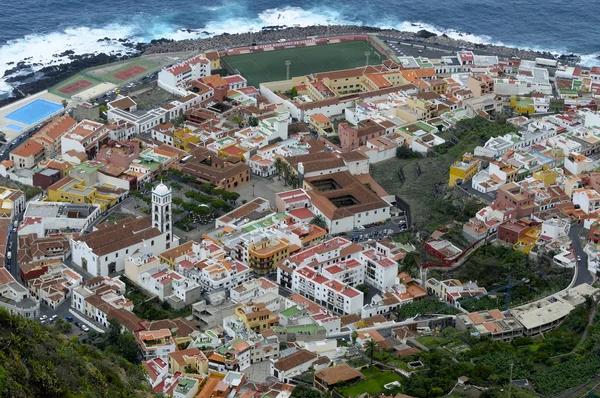 Garachico, ville sur la côte des Canaries île de Tenerife — Photo