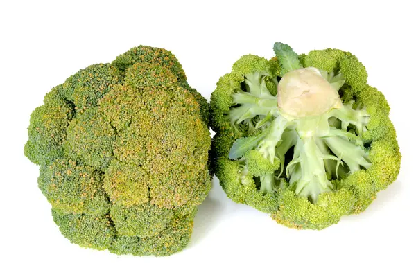 Zelenina brokolice izolovaných na bílém pozadí — Stock fotografie