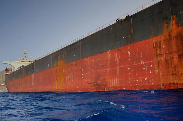 Old oil tanker — Stock Photo, Image