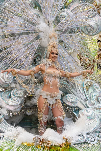 Tenerife España Junio 2022 Carnaval Las Calles Puro Color Divertido —  Fotos de Stock