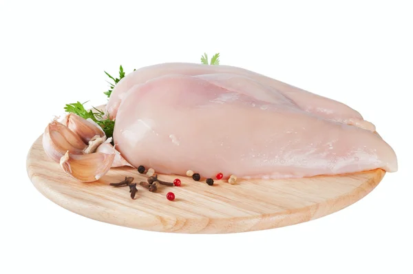 Raw chicken fillet — Stock Photo, Image