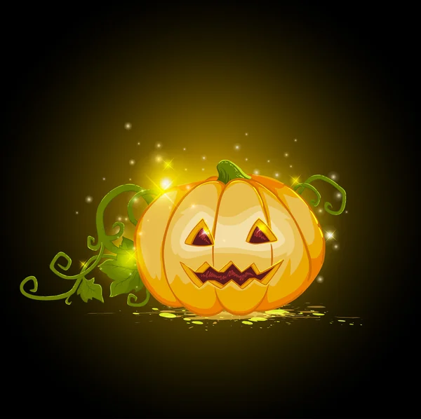 Citrouille d'Halloween — Image vectorielle