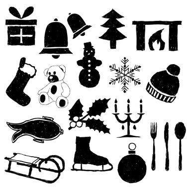 Doodle yılbaşı resimleri