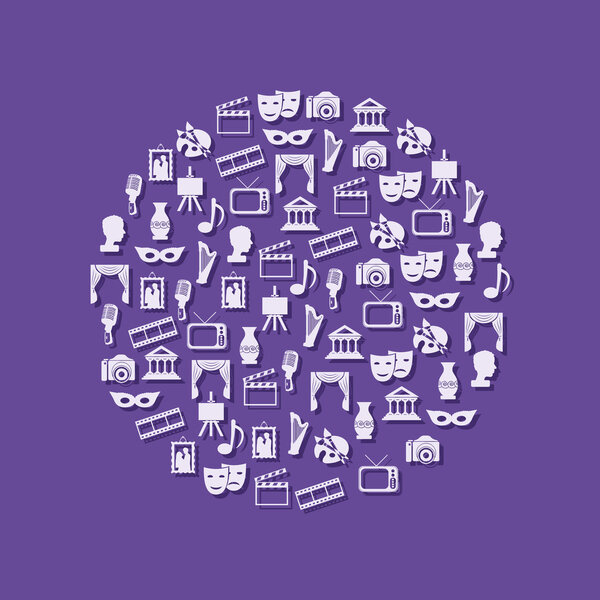 Иконы культуры в кругу
