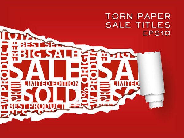 Порванная бумага
