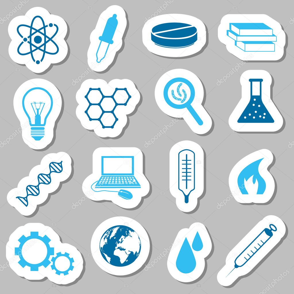 science stickers