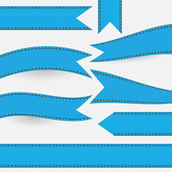 Set of green ribbons Stock Vector Image by ©glorcza 27188377