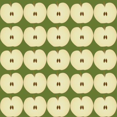 Dikişsiz apple desen