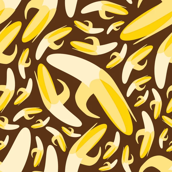 Seamless banana pattern Vector Graphics