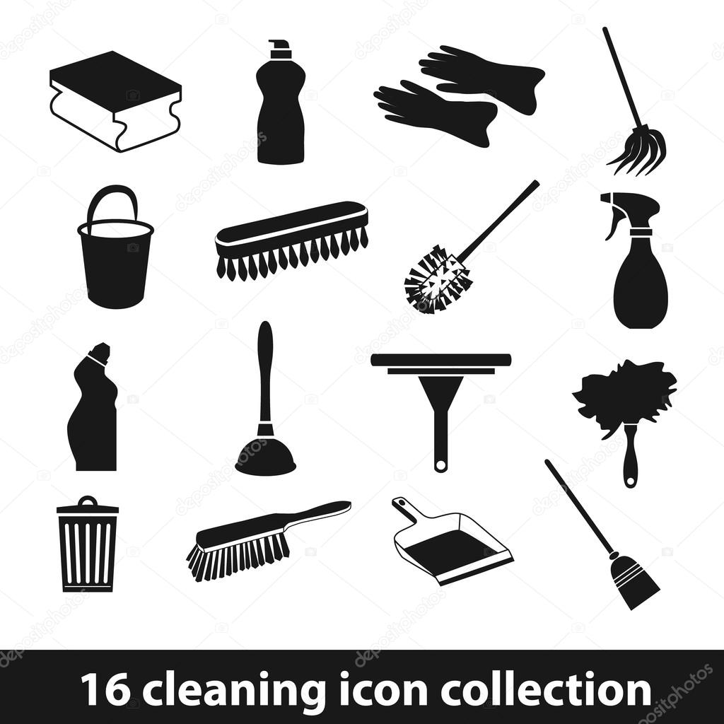 cleaning icons