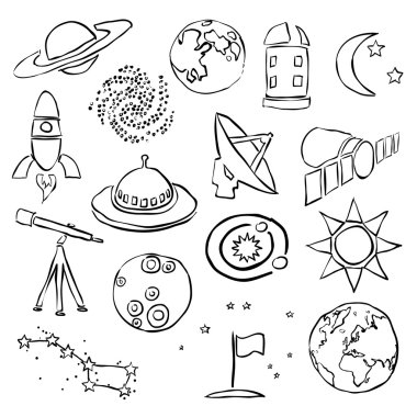 Doodle uzay görüntüleri