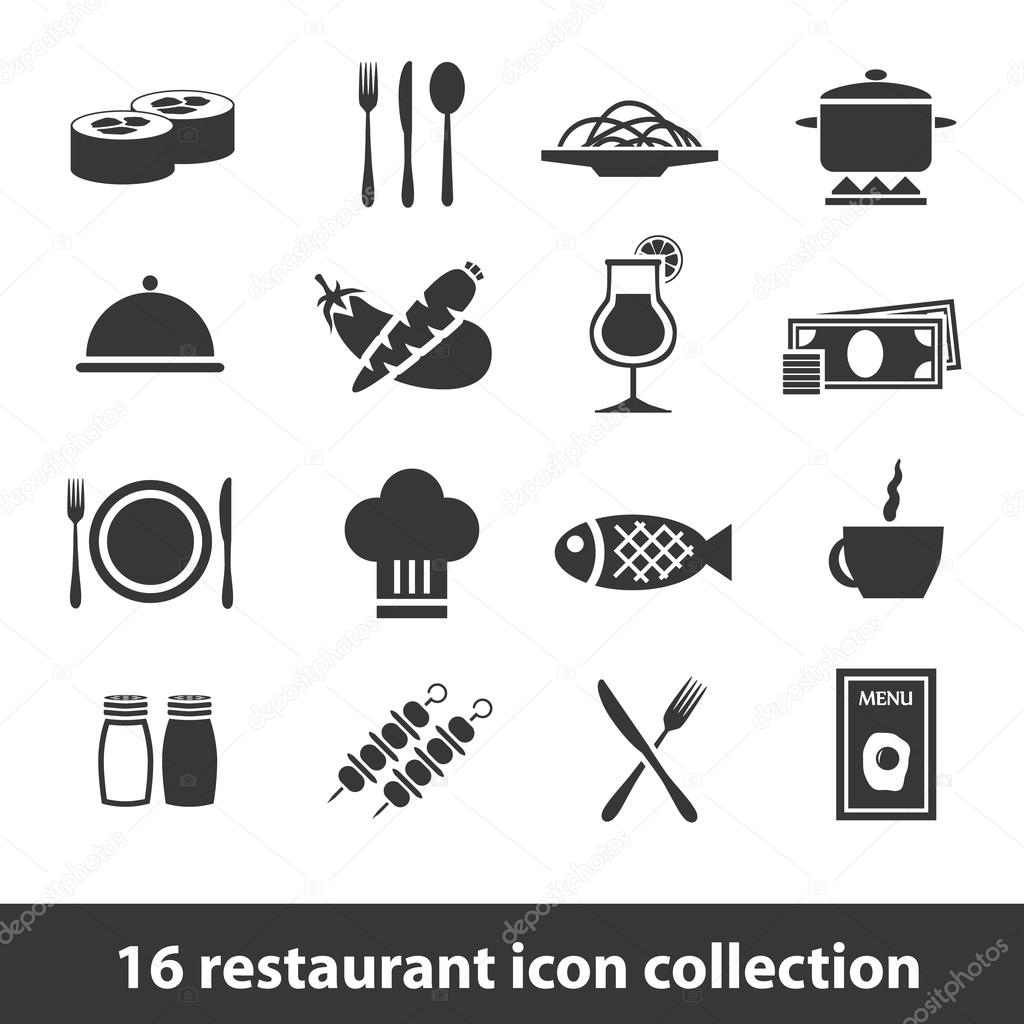 restaurant icons