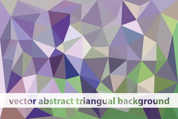 Trianguální pozadí — Stockový vektor