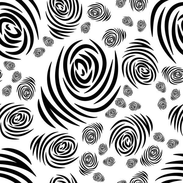 Fingerprint seamless pattern — Stock Vector