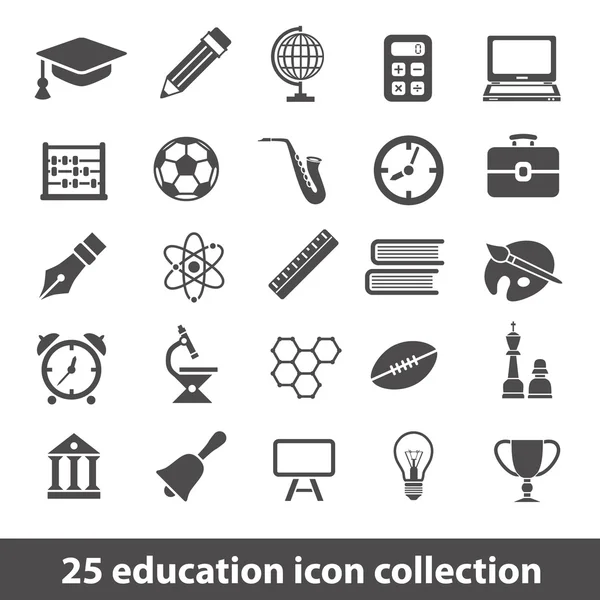 Ícones de educação Gráficos Vetores