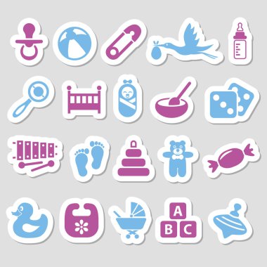 Bebek çıkartmaları