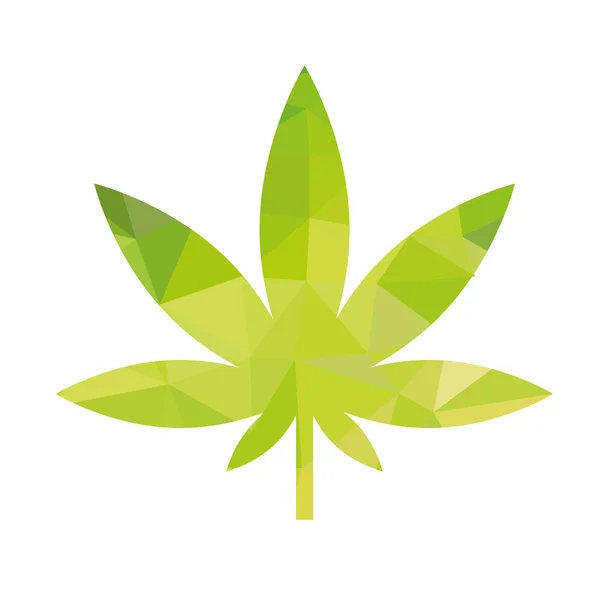 Weed icon — Stock Vector