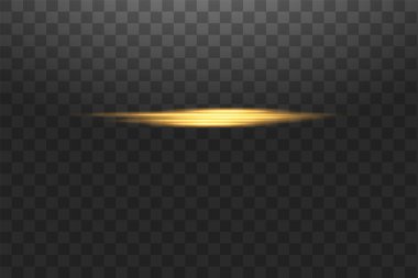 İzole edilmiş altın şeffaf efekt, parlaklık, patlama, parıltı, çizgi, güneş ışığı, kıvılcım ve yıldızlar. Resim tasarımı için, Noel kutlaması için pankart, sihirli ışık ışını