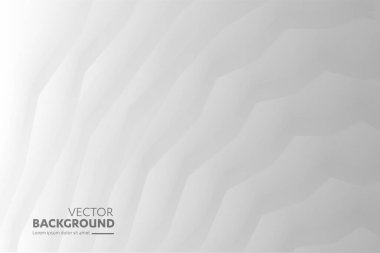 Gray background texture Abstract white gray light silver wall back, Vector Illustration