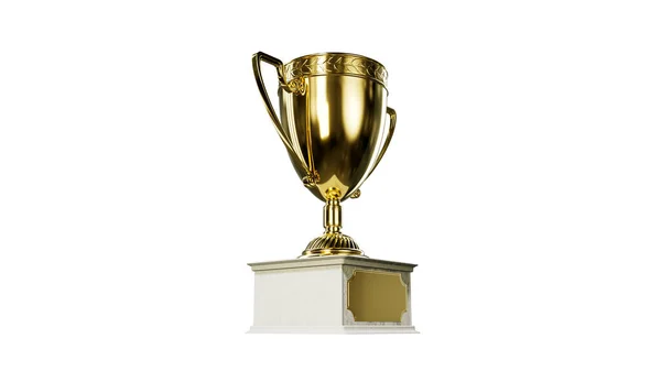 1St Place Cup Podium Competition Achievement Symbol Isolated Object Illustration — Stock Photo, Image