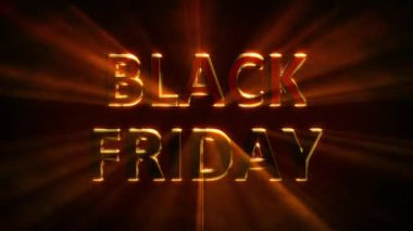 Kara Cuma için güzel, ışıl ışıl bir metin.